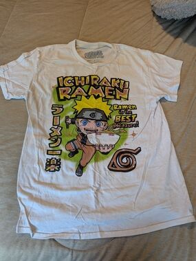 Naruto Ichiraku Ramen Graphic Tee - White